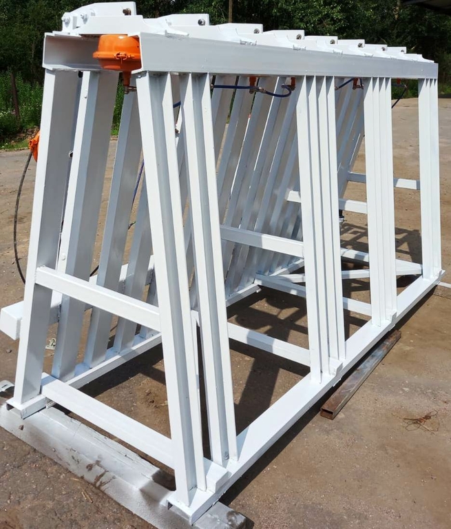 Пресс пневматический для склейки бруса б/у