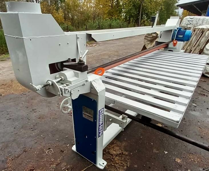 Ленточно шлифовальный станок ШЛПС-6 б/у. Длина стола 2000мм