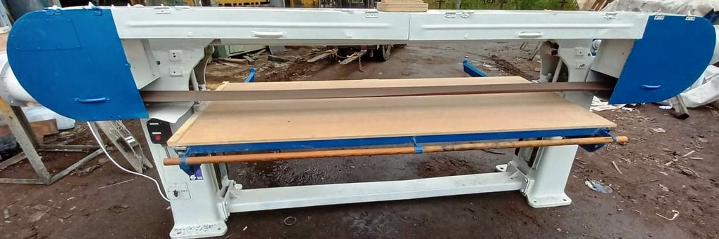 Ленточно шлифовальный станок ШЛПС-6 б/у. Длина стола 2000мм