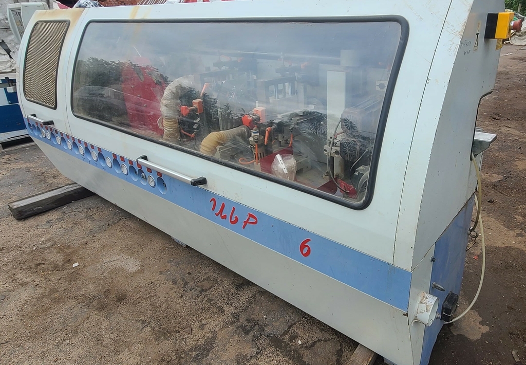 Кромкооблицовочный автоматический станок ITALMAC MIRA-6 б/у в ремонте