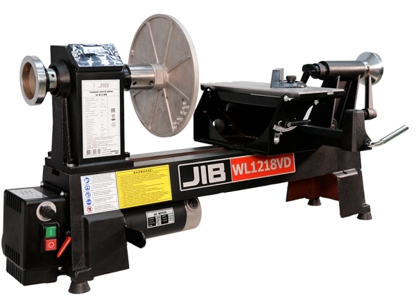 Токарный станок jib wl1218vd  диаметр обработки 305 мм мощность двигателя 0,55 квт бесступенчатая регулировка оборотов