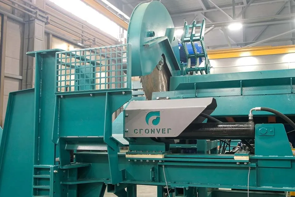 Раскряжевочно - дровокольная линия Cronver DRS 1250