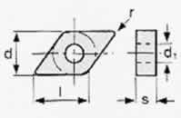 Пластина DCMT 11T304