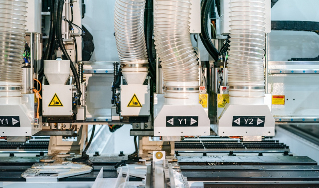 Сверлильно-присадочный центр с ЧПУ Nanxing ND712DTL