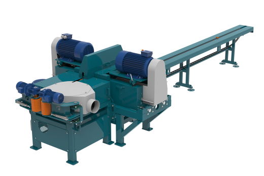 Фрезерно-горбыльный станок Cronver FGS 200