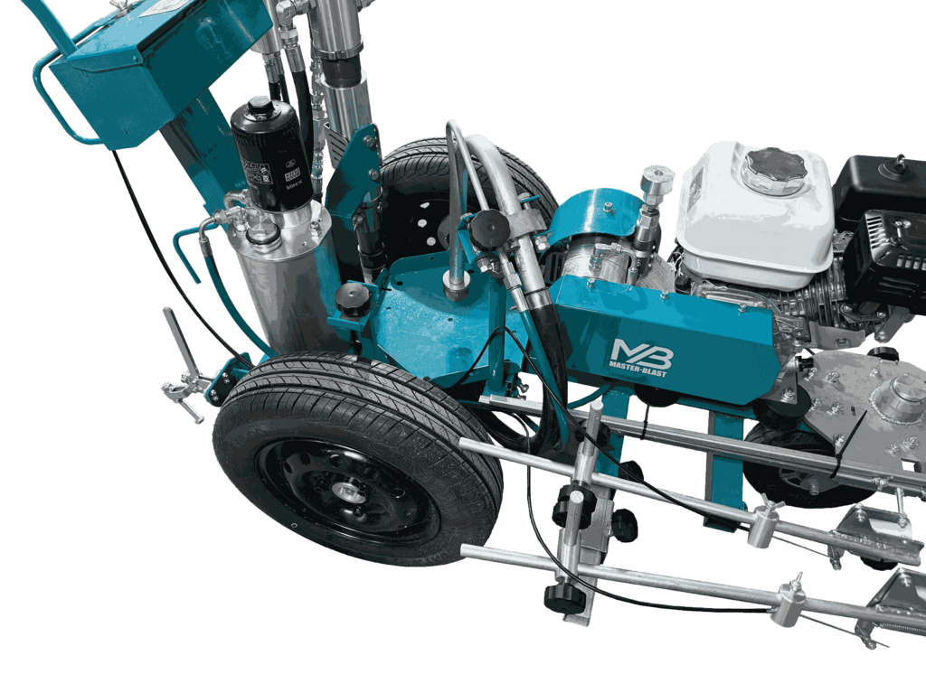 Разметочная машина MASTER BLAST, 2 пистолета