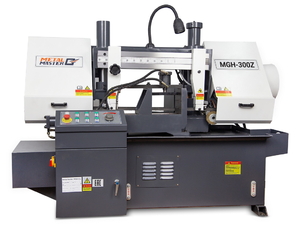 Двухколонный полуавтоматический ленточнопильный станок MetalMaster MGH-300Z