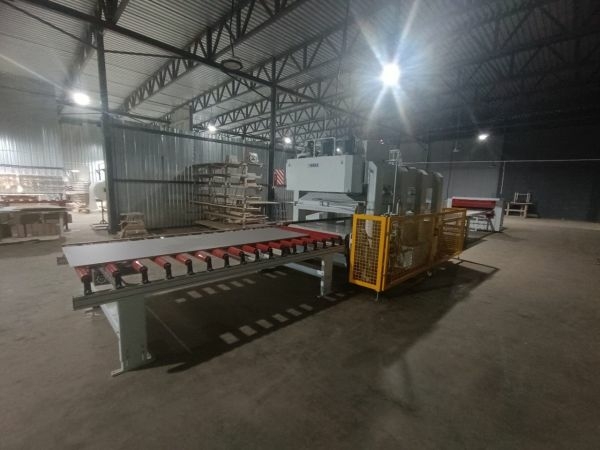 Линия прессования на базе проходного гидравлического горячего пресса Shanxi Quilin Machinery BY 624X9/18