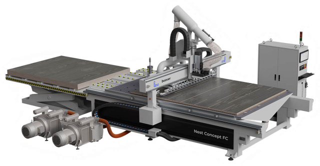 Фрезерные обрабатывающие центры с ЧПУ Beaver NEST CONCEPT FC Lab