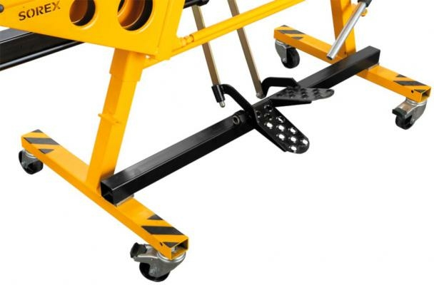 Ножной привод прижимной балки для ZRS 3160