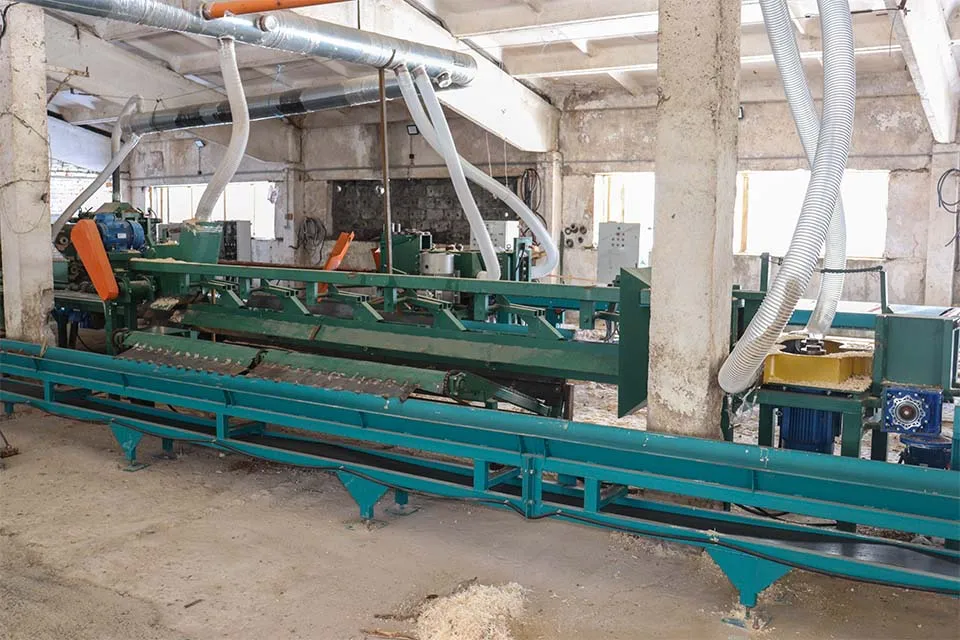 Линия производства паллетной доски Cronver 340-P