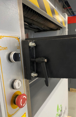 Рейсмусовый станок со спиральным валом и электроподъемом стола EcoWood МВ 1010WМ