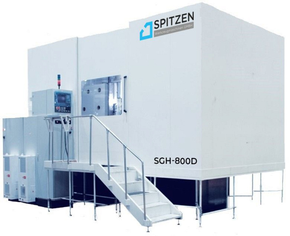 Зубофрезерные станки с ЧПУ SPITZEN SGH-800D, SGH-1250D