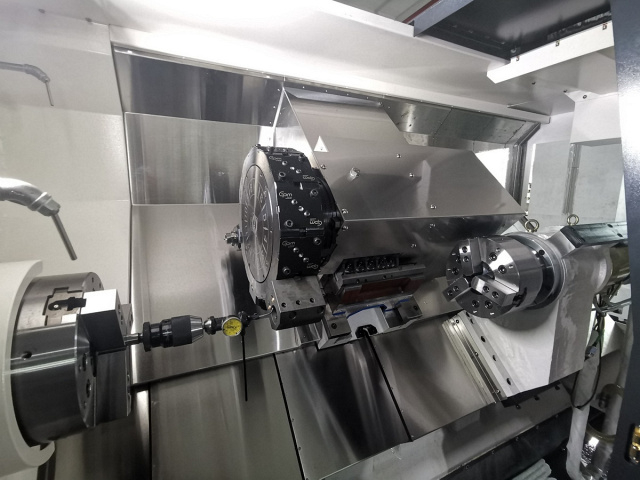 Токарный центр с противошпинделем SPECTR TH-2500SY / 2000