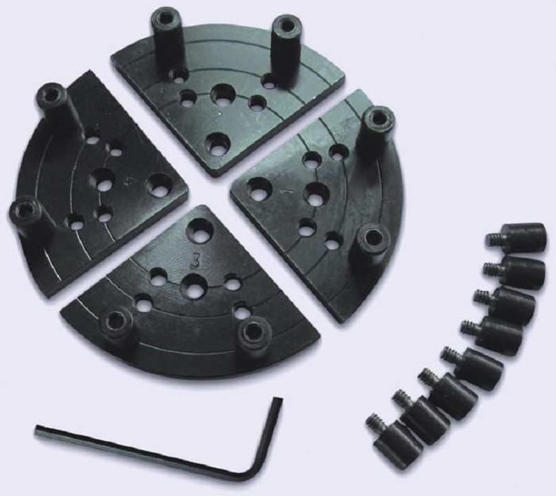 Планшайба со сквозными пазами