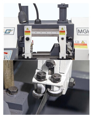 Ленточнопильный двухколонный станок Metal Master MGH-350E